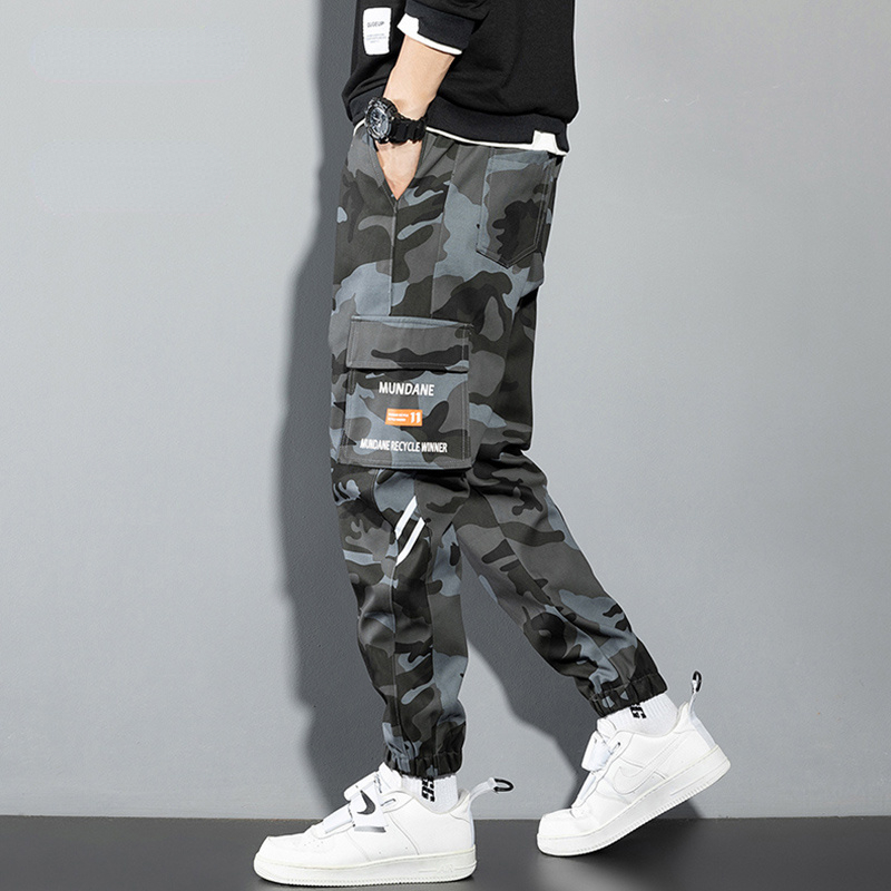 Orange Cargo Pants Men Hip Hop - Chino Pants Men review and price
