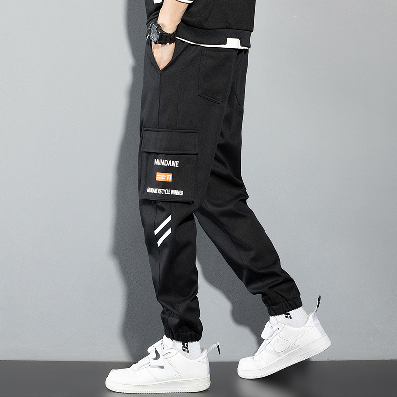 Orange Cargo Pants Men Hip Hop - Chino Pants Men review and price
