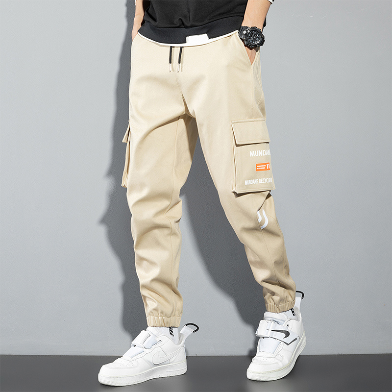 Orange Cargo Pants Men Hip Hop - Chino Pants Men review and price