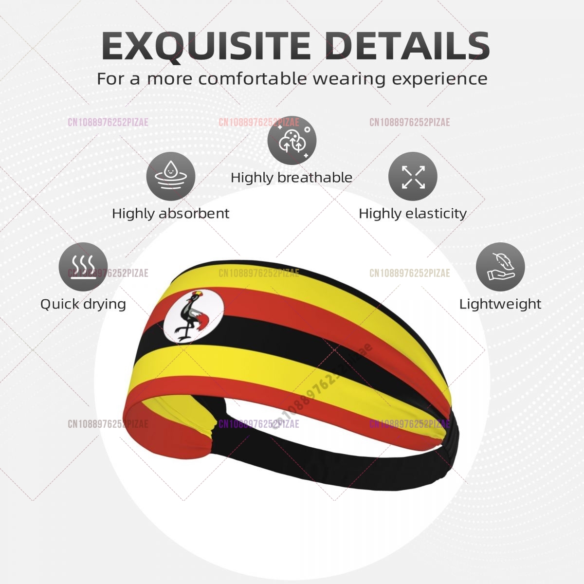Uganda Flag Men Women Bands El - Men Fashion Uganda review and price