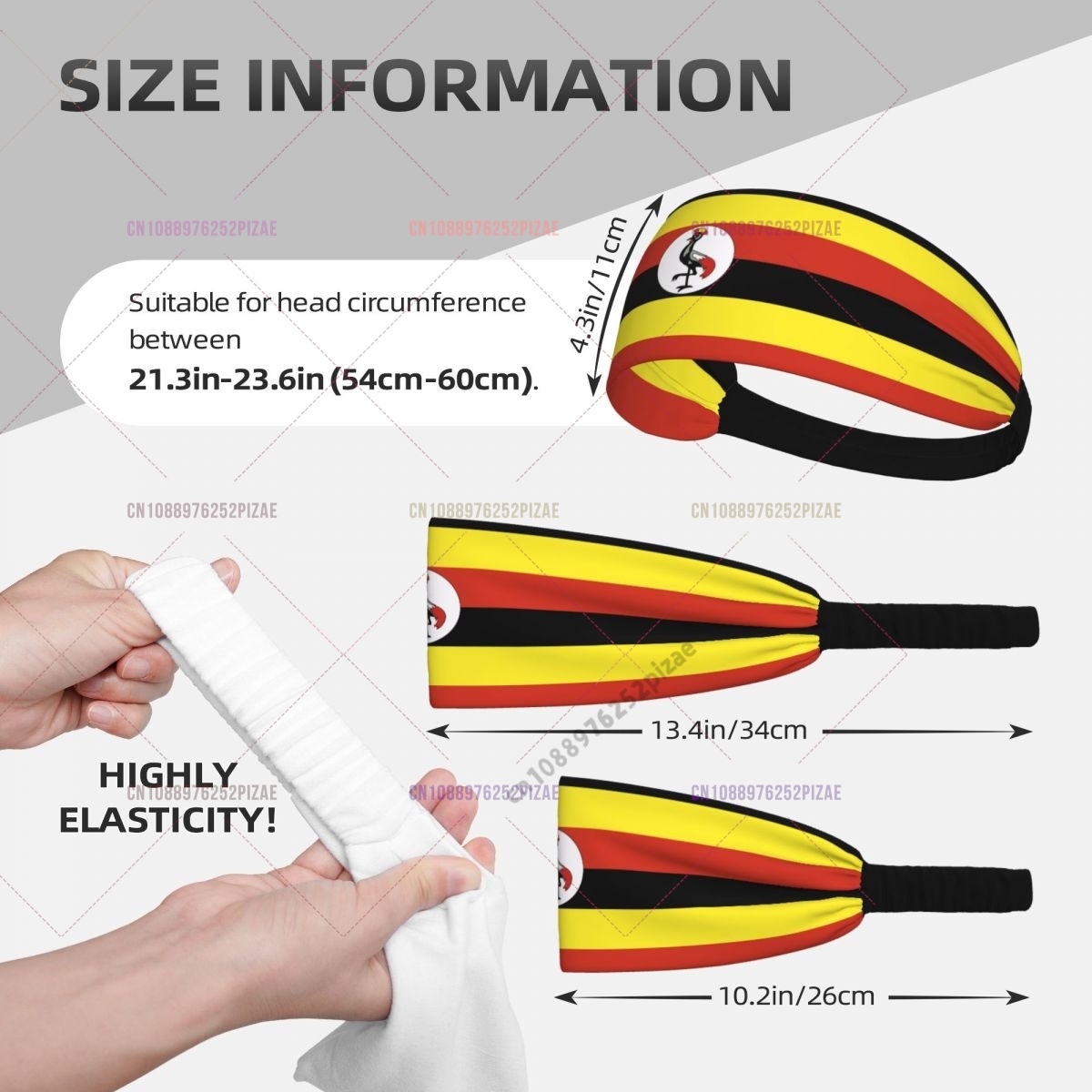 Uganda Flag Men Women Bands El - Men Fashion Uganda review and price