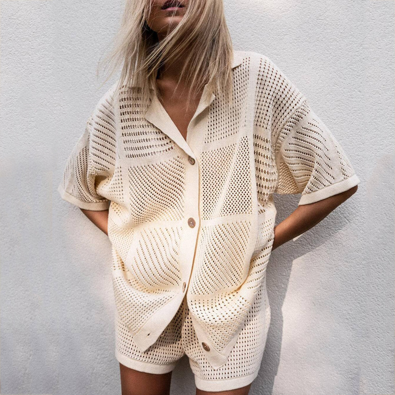 Knit Hollow Out Cardigan Tops  - Knitted Cardigan Men review and price