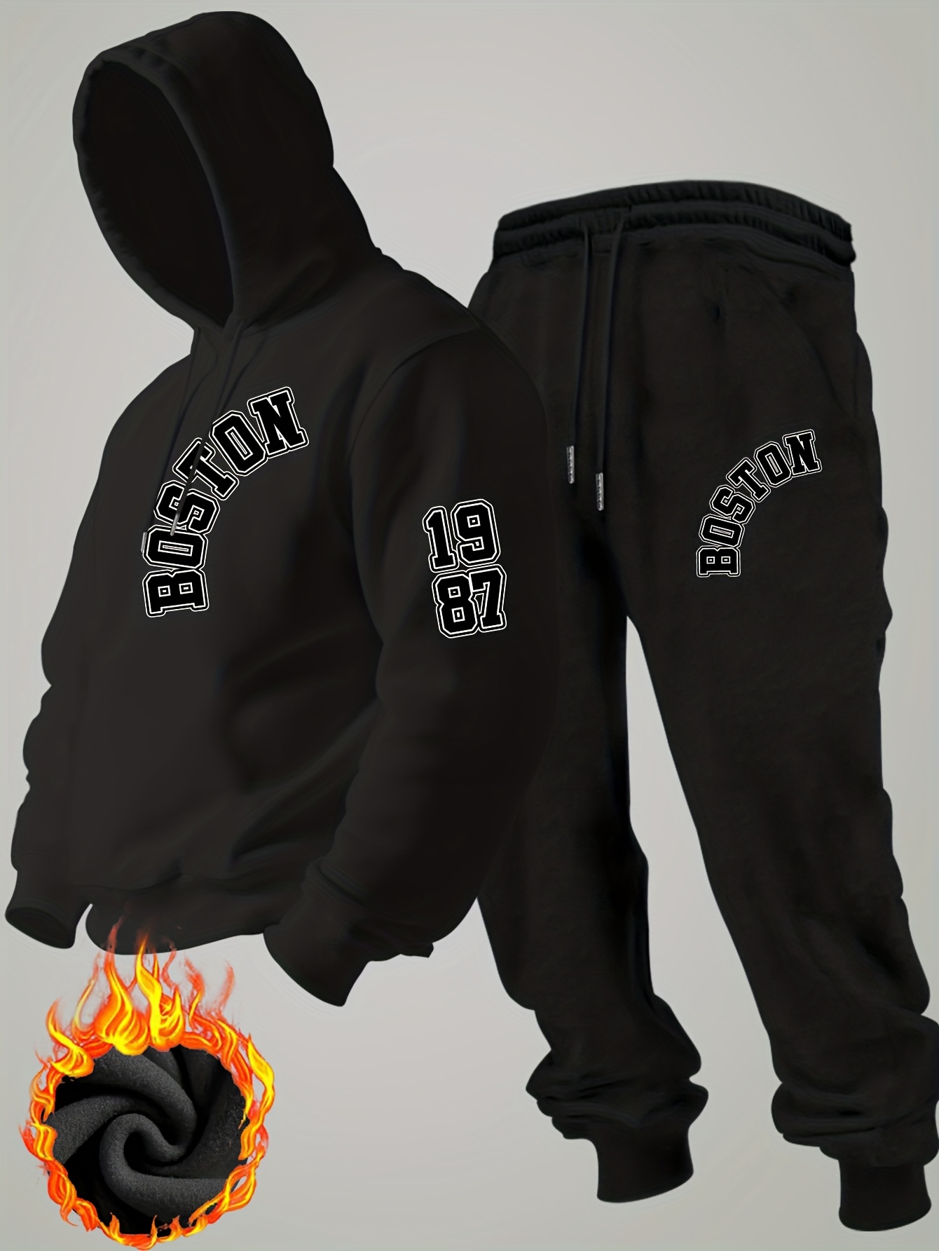 2026 new Men Winter Fleece Hoo - Streetwear Hoodie review and price