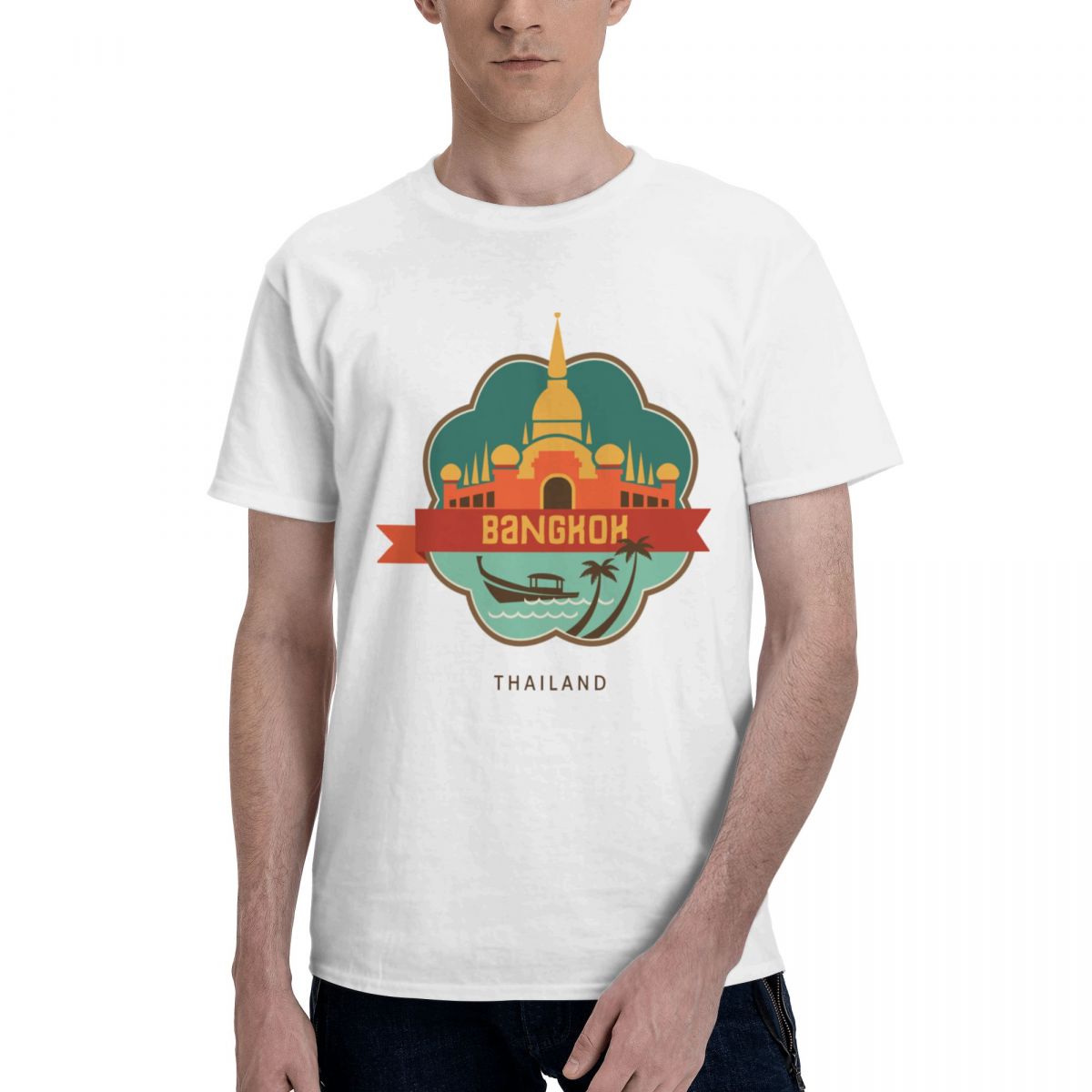 100% Cotton THAILAND BANGKOK T - Mens Fashion Bangkok review and price