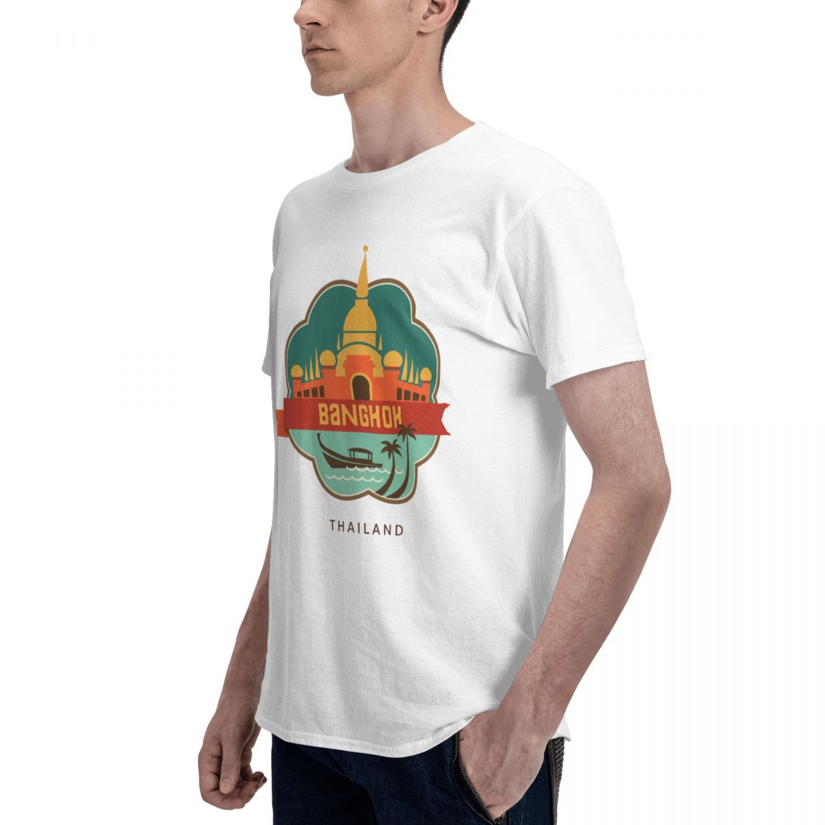 100% Cotton THAILAND BANGKOK T - Mens Fashion Bangkok review and price