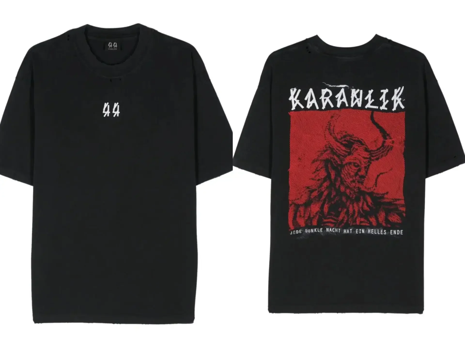 44 LABEL GROUP Cotton T-shirt  - Men'S Fashion Labels review and price